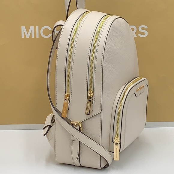 Michael Kors Jaycee Medium Pebbled Leather Backpack
Light Cream - Picture 5 of 13